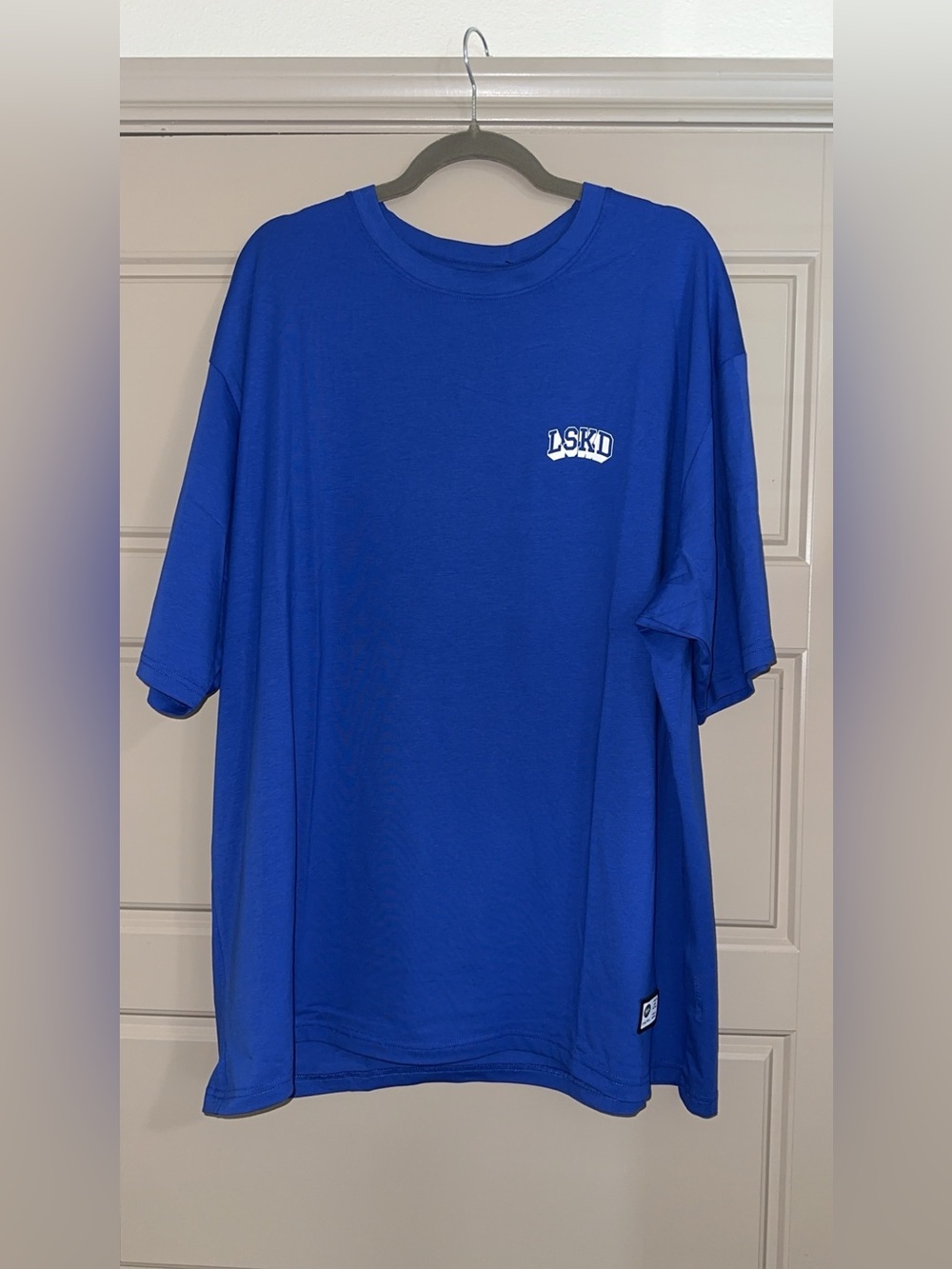 NWT LSKD Grid FLXcotton Oversized Tee